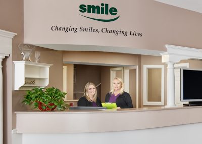 Dentist Old Trolley Road | SMILE! Advanced Dental Center - Front Desk